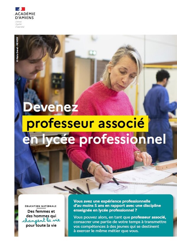 flyer professeur associé 2025